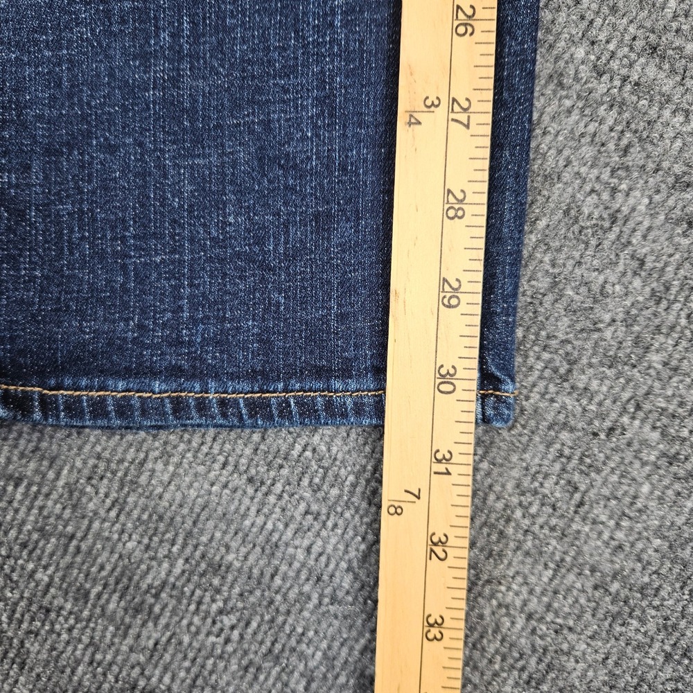 Levis 529 Curvy Straight Leg Jeans Women 6 Dark Wash Denim Mid Rise Flap Pockets - Picture 5 of 11